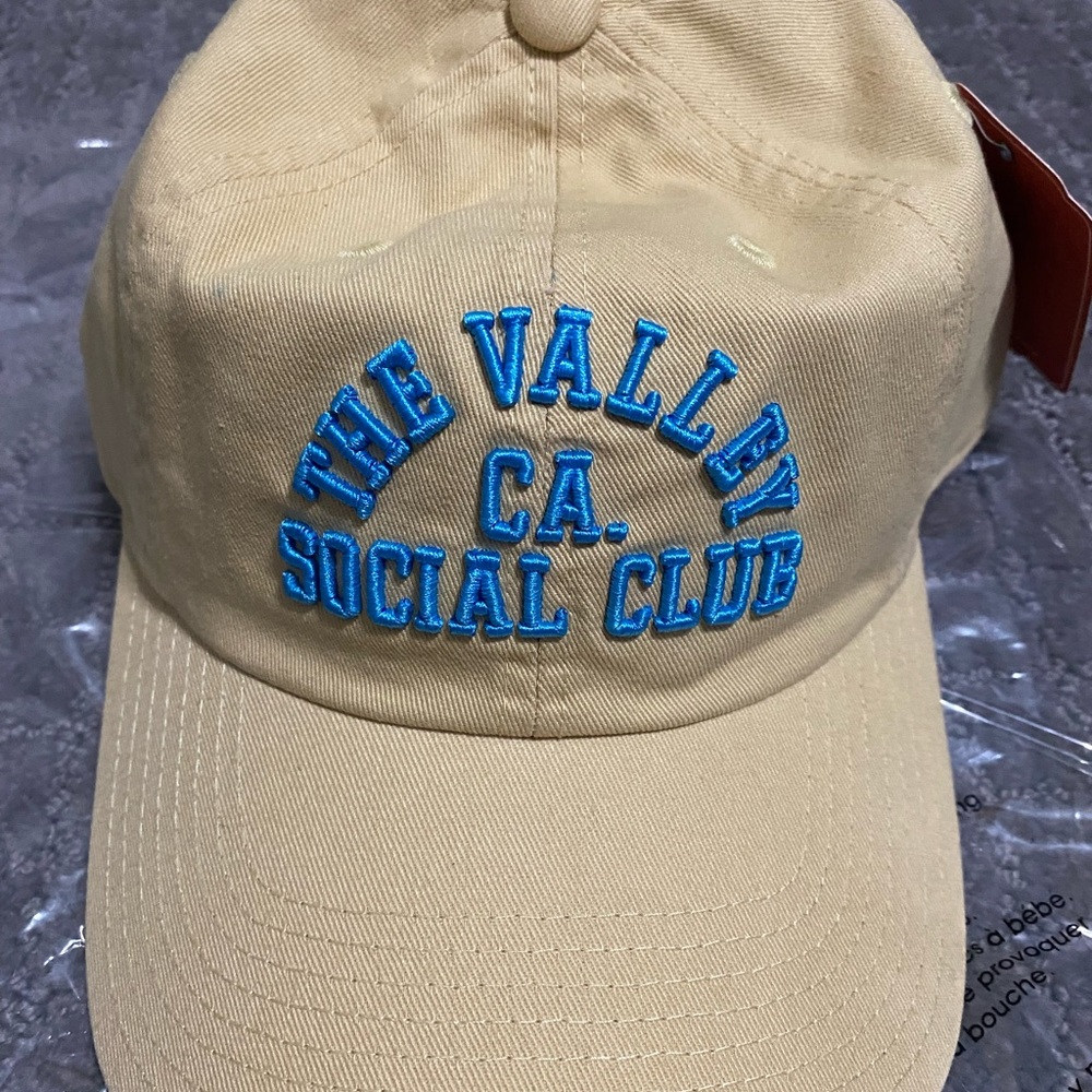 Urban Outfitters Sporting Club Baseball Hat NWT - Yellow - Picture 3 of 5